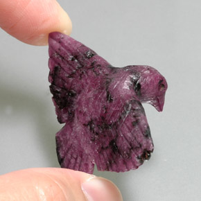 Ruby-Zoisite Gemstone in 39.8 x 28.6 mm Size for Sale, Ruby-Zoisite Stone in Multicolor Color