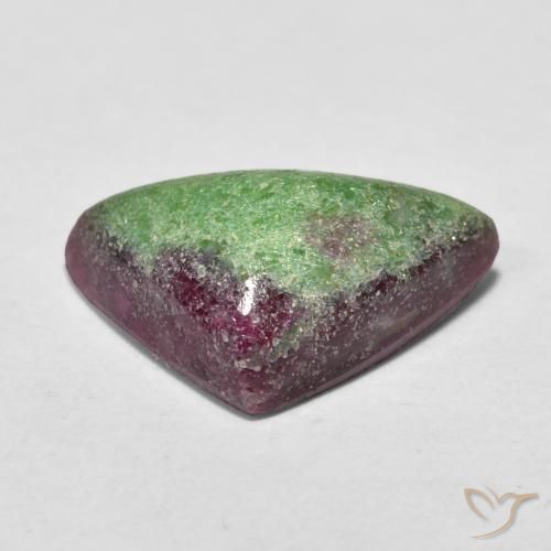 Ruby-Zoisite Gemstone in 16.3 x 10.8 mm Size for Sale, Ruby-Zoisite Stone in Multicolor Color