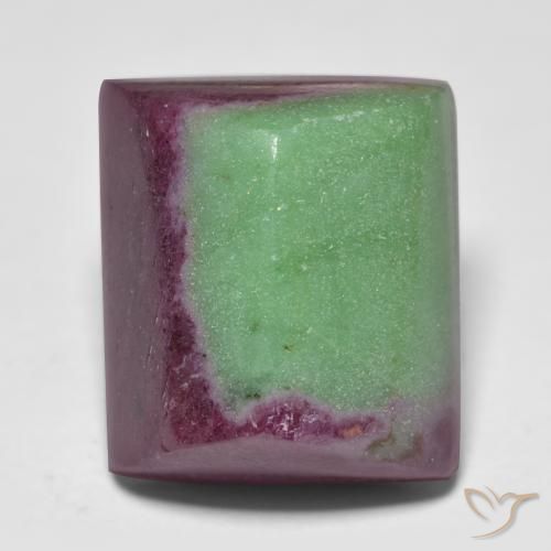 15.67ct Natural Multicolor Ruby-Zoisite, Baguette, Opaque