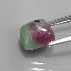 Ruby-Zoisite Gemstone in 8 x 8 mm (calibrated) Size for Sale, Ruby-Zoisite Stone in Multicolor Color