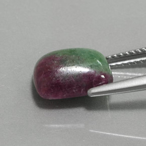 Ruby-Zoisite Gemstone in 10.5 x 7.8 mm Size for Sale, Ruby-Zoisite Stone in Multicolor Color