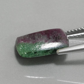 Ruby-Zoisite Gemstone in 12.3 x 9.2 mm Size for Sale, Ruby-Zoisite Stone in Multicolor Color