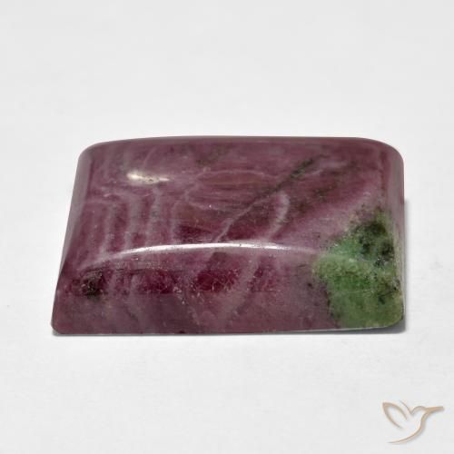 Ruby-Zoisite Gemstone in 25.7 x 22.3 mm Size for Sale, Ruby-Zoisite Stone in Multicolor Color