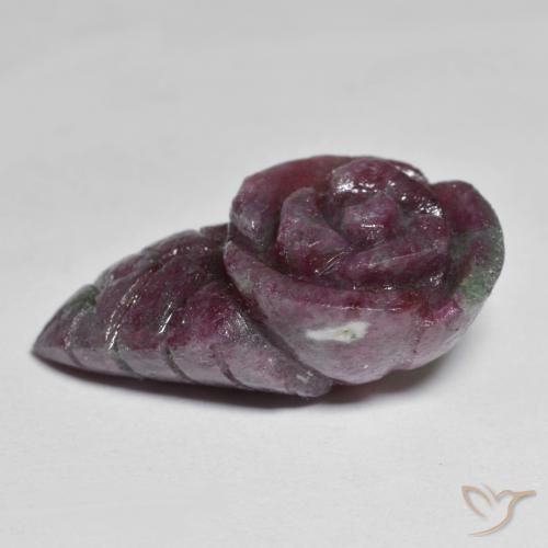 Ruby-Zoisite Gemstone in 22.7 x 13.4 mm Size for Sale, Ruby-Zoisite Stone in Multicolor Color