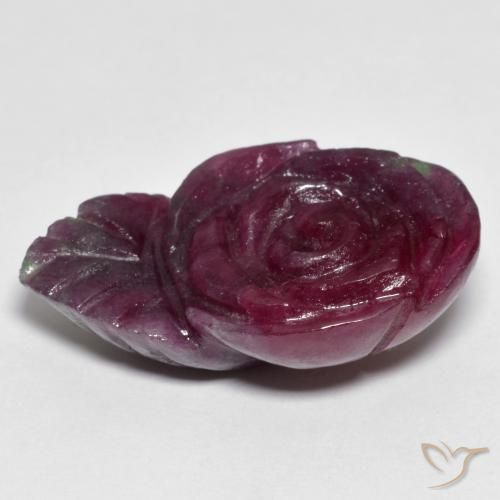 Ruby-Zoisite Gemstone in 25.3 x 16.8 mm Size for Sale, Ruby-Zoisite Stone in Multicolor Color