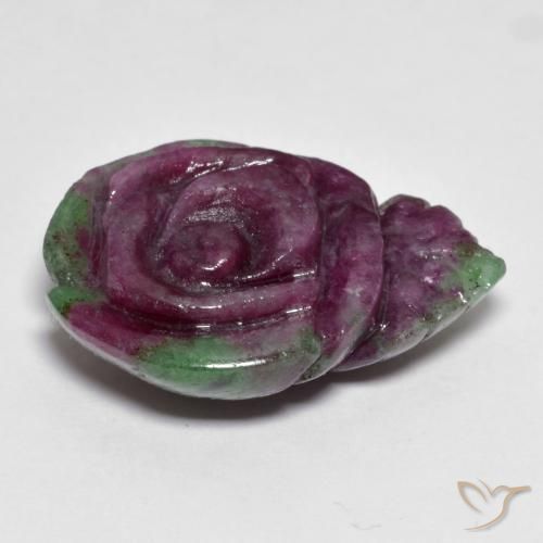 Ruby-Zoisite Gemstone in 23.9 x 17.9 mm Size for Sale, Ruby-Zoisite Stone in Multicolor Color