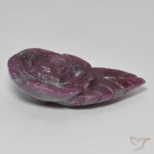 Ruby-Zoisite Gemstone in 31.9 x 19.5 mm Size for Sale, Ruby-Zoisite Stone in Multicolor Color