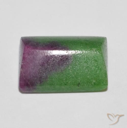 Ruby-Zoisite Gemstone in 14 x 10 mm (calibrated) Size for Sale, Ruby-Zoisite Stone in Multicolor Color