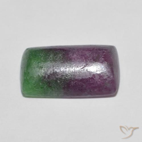 Ruby-Zoisite Gemstone in 15 x 10 mm (calibrated) Size for Sale, Ruby-Zoisite Stone in Multicolor Color