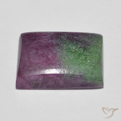 Ruby-Zoisite Gemstone in 13.7 x 10.7 mm Size for Sale, Ruby-Zoisite Stone in Multicolor Color