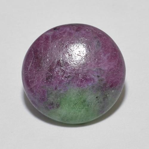 Многоцветный Рубин Цоизит 5,2 ct из Танзания, размер 10,8 mm, Прозрачность: Opaque, природный без дополнительной обработки драгоценный камень, 1 шт. Рубин Цоизит Многоцветный цвета, твердость по Моосу 6,5 - 7 подходит для повседневного ношения украшений, Photo A
