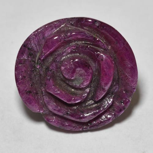 Created Ruby In Zoisite Lab Gems Gemstone Color Snake Silver Tone Chain - Foto 2