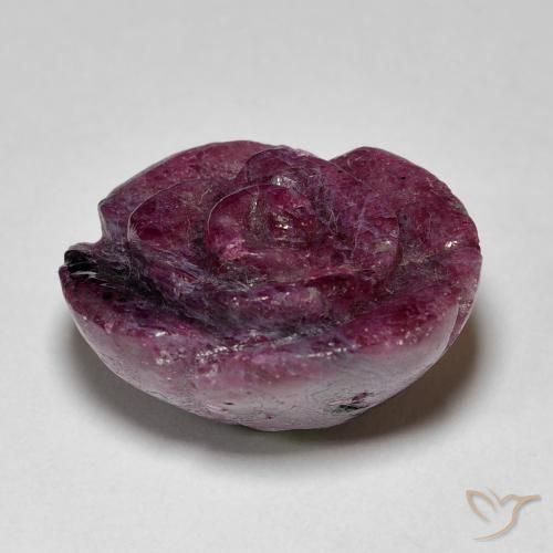 Ruby-Zoisite Gemstone in 18 x 15.8 mm Size for Sale, Ruby-Zoisite Stone in Medium Purple Color