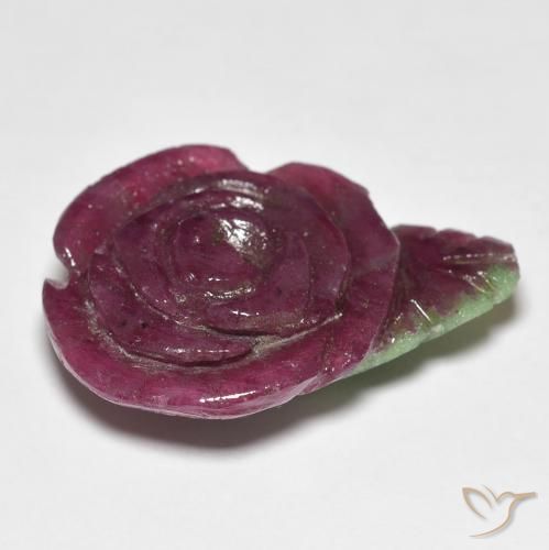 Ruby-Zoisite Gemstone in 22 x 15.8 mm Size for Sale, Ruby-Zoisite Stone in Multicolor Color