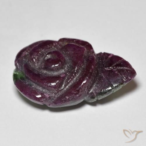 Ruby-Zoisite Gemstone in 21.9 x 14.7 mm Size for Sale, Ruby-Zoisite Stone in Multicolor Color