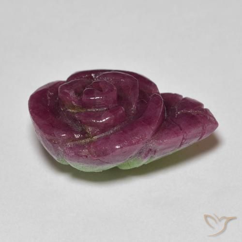 Ruby-Zoisite Gemstone in 18 x 13 mm (calibrated) Size for Sale, Ruby-Zoisite Stone in Multicolor Color