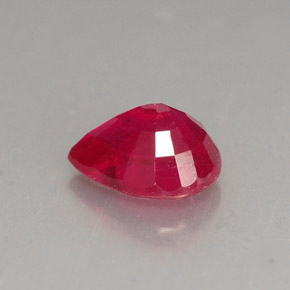 Ruby Gemstone in 8 x 6 mm (calibrated) Size for Sale, Ruby Stone in Pink Red Color