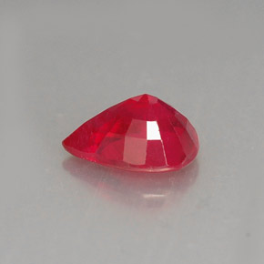 Ruby Gemstone in 8 x 6 mm (calibrated) Size for Sale, Ruby Stone in Pink Red Color
