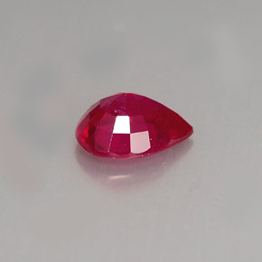 Ruby Gemstone in 8 x 6 mm (calibrated) Size for Sale, Ruby Stone in Pink Red Color