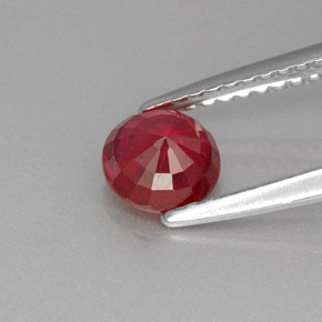 Ruby Gemstone in 5.4 mm Size for Sale, Ruby Stone in Red Color