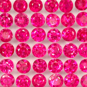 1.31 ct Red Ruby Stone, Natural Ruby in Diamond-Cut Shape for Sale