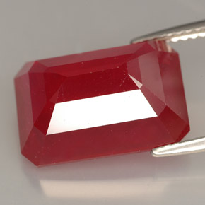 Ruby Gemstone in 14.9 x 10.6 mm Size for Sale, Ruby Stone in Red Color