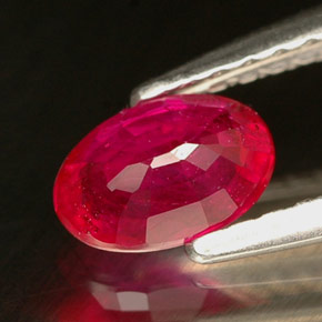 Ruby Gemstone in 6 x 4 mm (calibrated) Size for Sale, Ruby Stone in Red Pink Color