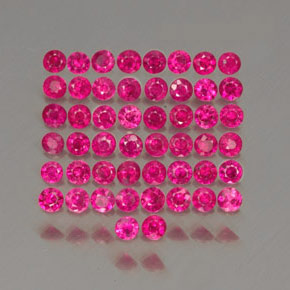 0.90 ct Red Ruby Gemstone, Ruby Gem in Diamond-Cut Shape for Sale.