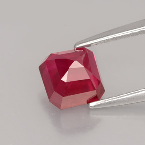 Ruby Gemstone in 5.8 x 5.8 mm Size for Sale, Ruby Stone in Pink Red Color