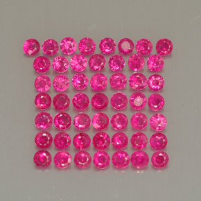 1.11 ct Red Ruby Gemstone, Ruby Gem in Diamond-Cut Shape for Sale.