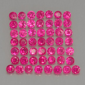 1.10 ct Red Ruby Stone, Natural Ruby in Diamond-Cut Shape for Sale