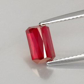 Ruby Gemstone in 7.9 x 5.1 mm Size for Sale, Ruby Stone in Red Color