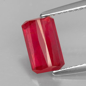 Ruby Gemstone in 8.5 x 5.1 mm Size for Sale, Ruby Stone in Red Color