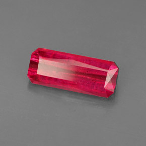 1.44 ct Red Ruby Stone, Natural Ruby in Octagon / Scissor Cut Shape for Sale