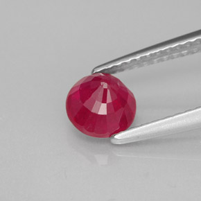 Ruby Gemstone in 6 mm (calibrated) Size for Sale, Ruby Stone in Red Color