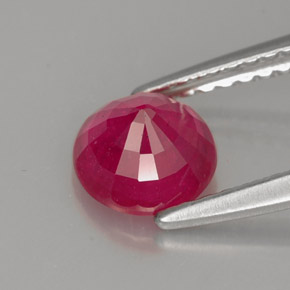 Ruby Gemstone in 6 mm (calibrated) Size for Sale, Ruby Stone in Red Color