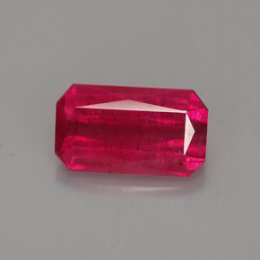 1.52 ct Red Ruby Gemstone, Ruby Gem in Octagon / Scissor Cut Shape for Sale.
