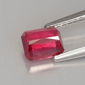 Ruby Gemstone in 5.9 x 4.6 mm Size for Sale, Ruby Stone in Pink Red Color