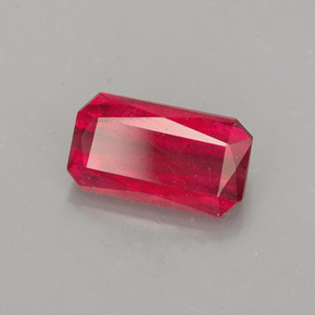 1.54 ct Red Ruby Stone, Natural Ruby in Octagon / Scissor Cut Shape for Sale