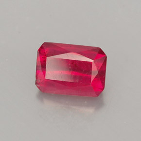 0.96 ct Red Ruby Stone, Natural Ruby in Octagon / Scissor Cut Shape for Sale