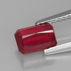 Ruby Gemstone in 6.5 x 4.5 mm Size for Sale, Ruby Stone in Red Color