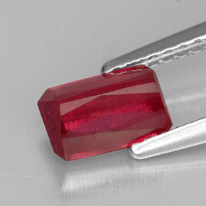 Ruby Gemstone in 6.8 x 4.5 mm Size for Sale, Ruby Stone in Red Color
