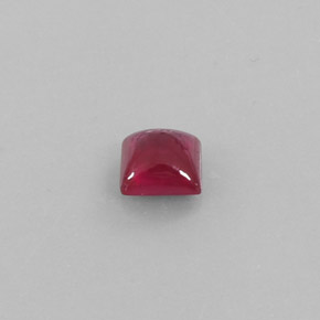 1.41 ct Red Ruby Gemstone, Ruby Gem in Square Cabochon Shape for Sale.
