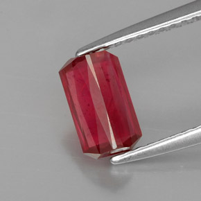 Ruby Gemstone in 7.8 x 4.6 mm Size for Sale, Ruby Stone in Red Color