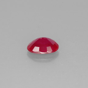 Ruby Gemstone in 8 x 6 mm (calibrated) Size for Sale, Ruby Stone in Pink Red Color