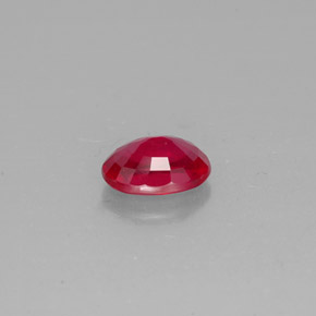 Ruby Gemstone in 8 x 6 mm (calibrated) Size for Sale, Ruby Stone in Pink Red Color