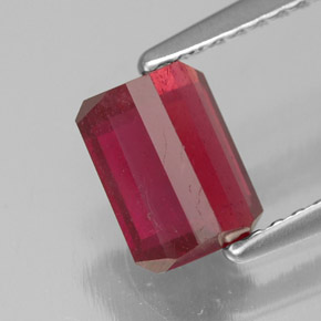 Ruby Gemstone in 7 x 5 mm (calibrated) Size for Sale, Ruby Stone in Pink Red Color
