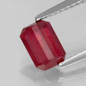 Ruby Gemstone in 6.9 x 4.8 mm Size for Sale, Ruby Stone in Red Color