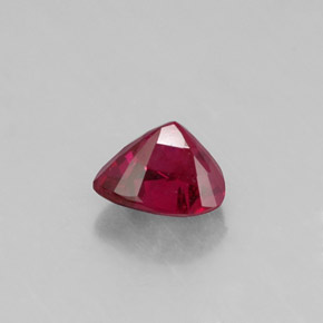 Ruby Gemstone in 5.2 x 4.7 mm Size for Sale, Ruby Stone in Pink Red Color