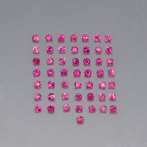 1.07 ct Red Ruby Gemstone, Ruby Gem in Diamond-Cut Shape for Sale.